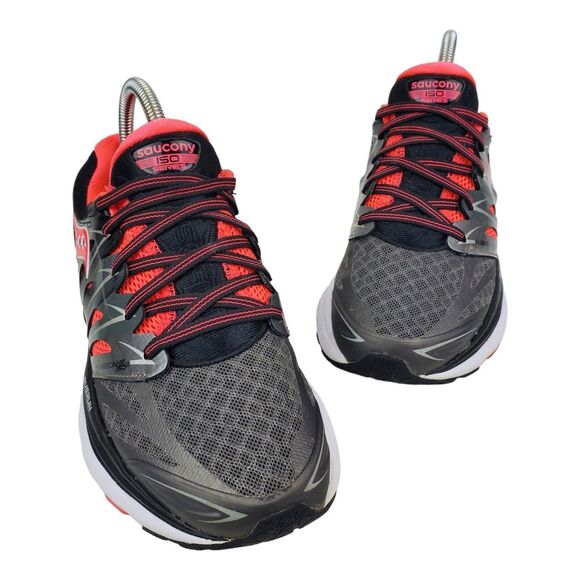 SAUCONY Shoes HURRICANE ISO 2 Womens Size 8.5 Black Running Sneaker S10293-2 - Picture 2 of 12